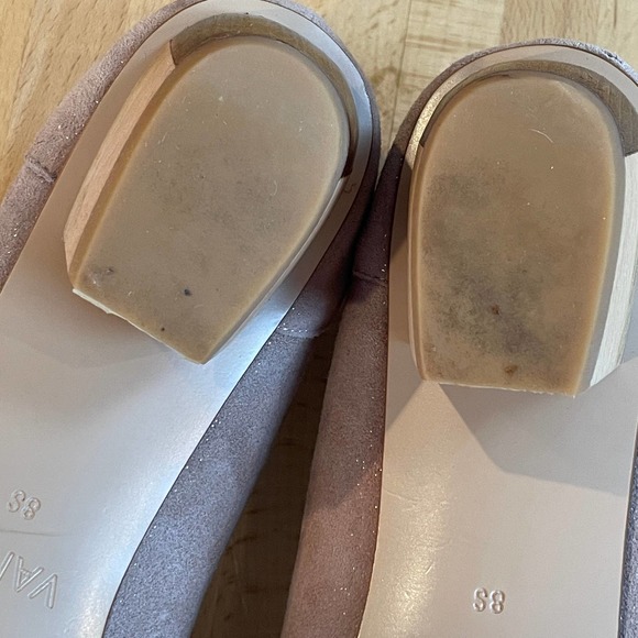 Van Eli Sparkle Suede Pump with Extraordinary Mixed-Wood Heels 8 Slim - Picture 7 of 11